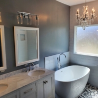 Trust Dickman Construction for luxurious bathroom renovations in Carmel, IN.